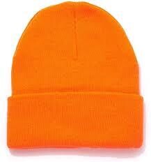 Knit Cap One Size Fits All - Hunter Orange