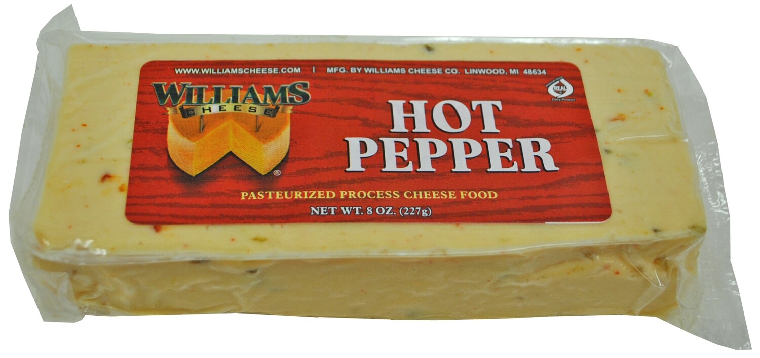 Williams Cheese - Hot Pepper 8 oz. 
