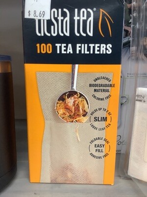Tiesta Tea 100 Tea Filters 
