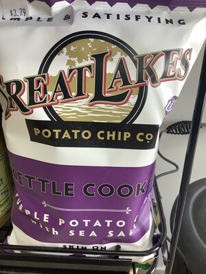 Great Lakes Potato Chip Co - Purple chips (seasonal)  5 oz. 