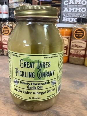 Great Lakes Pickling - Horseradish Spears 32 oz. 