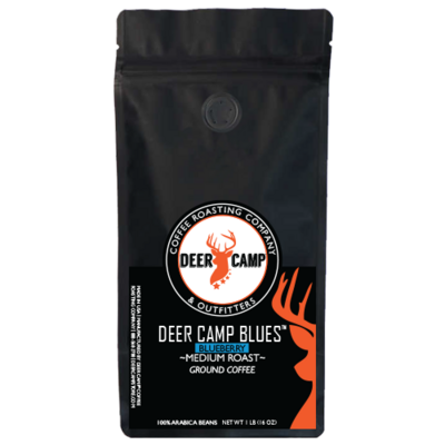 DEER CAMP Coffee  DEER CAMP BLUES 1 lbs Ground