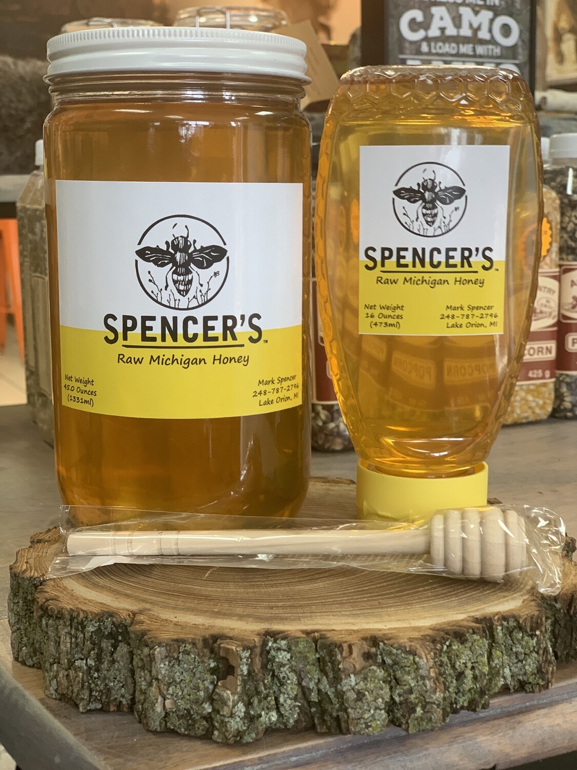 Spencer Honey - 45 oz. Raw Honey