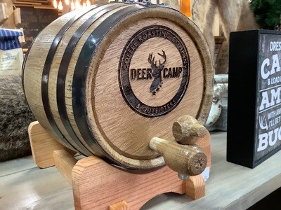 DEER CAMP™ Wood Cedar Barrels With Spigot 3 Liter