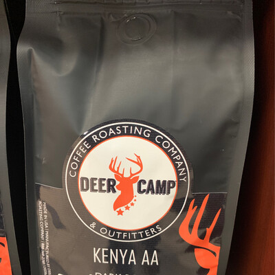 DEER CAMP COFFEE KENYA AA (Conventional) 1 Lb Whole Bean 