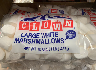 Marshmallow Large White 1 lb. 