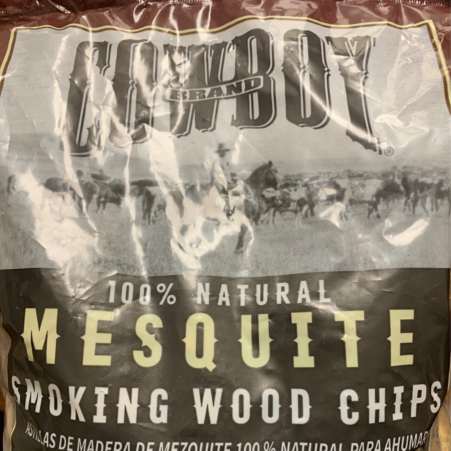 Cowboy Mesquite Wood Chips 1.75