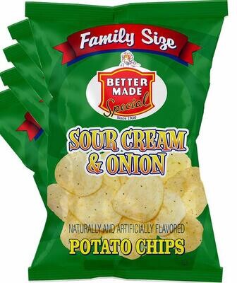 Better Maid Sour Cream and Onion ChipSingle 1 oz. Bag