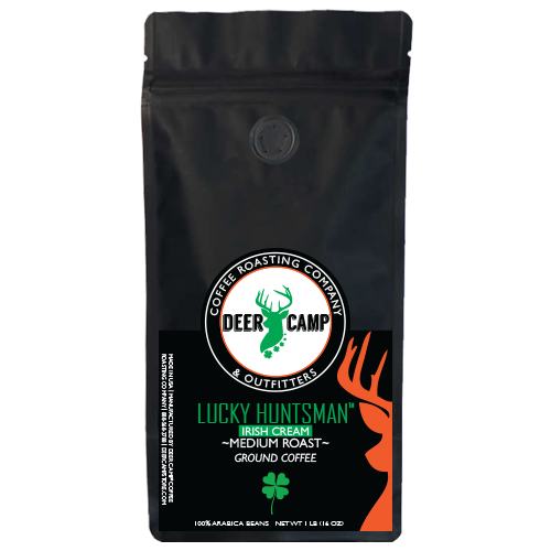 DEER CAMP® Coffee Luck Huntsman™ Irish Cream  Medium 1 lb. Ground