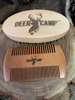 DEER CAMP™ Beard Brush And Comb Set
