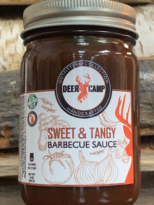DEER CAMP Sweet & Tangy BBQ Sauce 14 oz