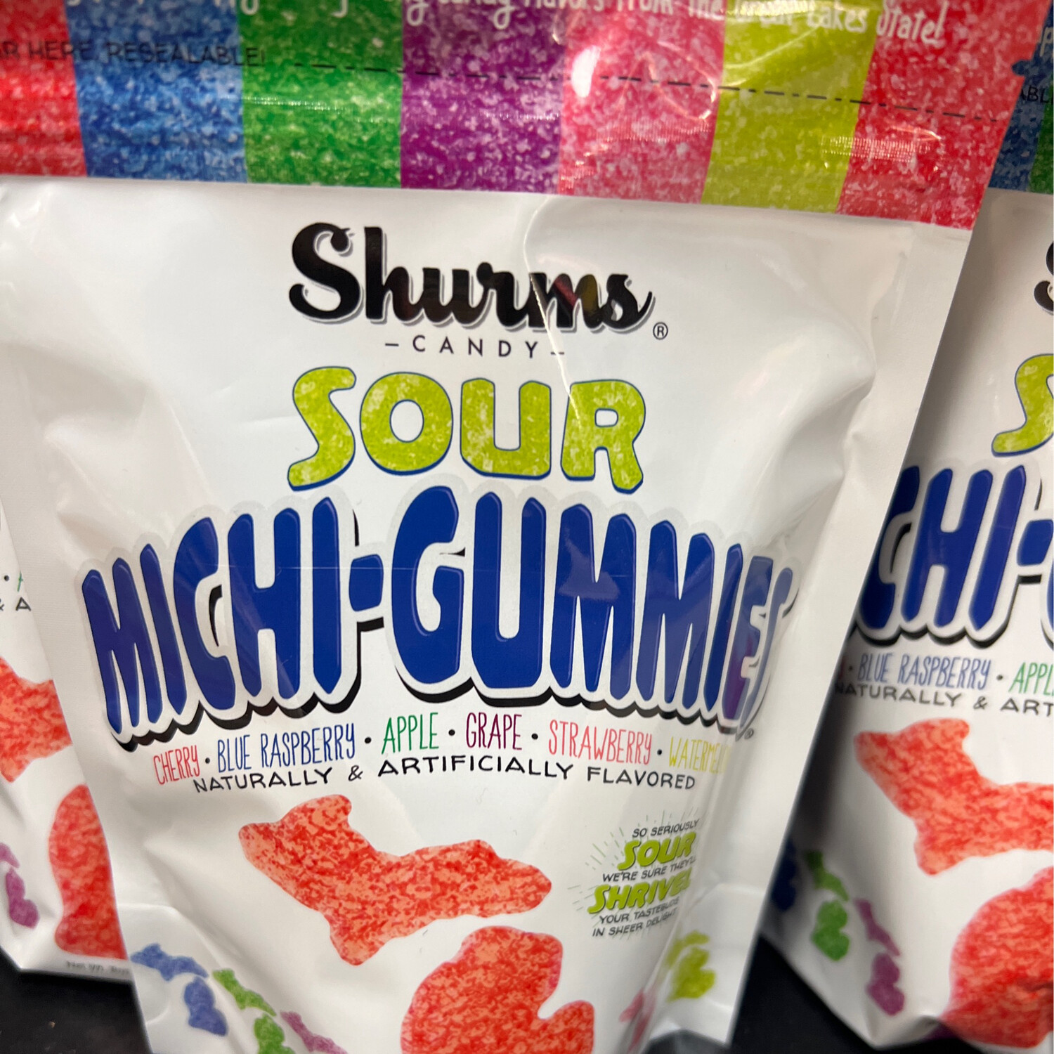 Shurms Michi-gummies Sour 8 oz 