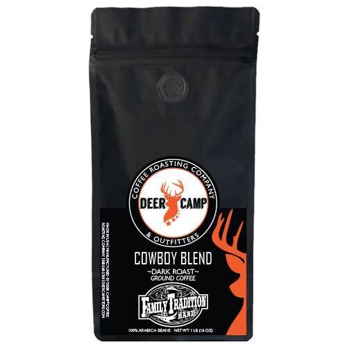 The Family Tradition Cowboy Blend Dark Roast 1 lb. Ground