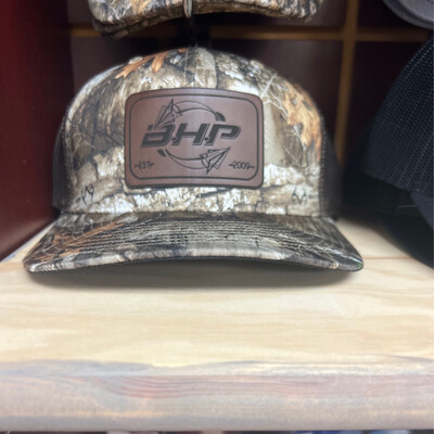BHP Realtree Camp With Leather Patch
