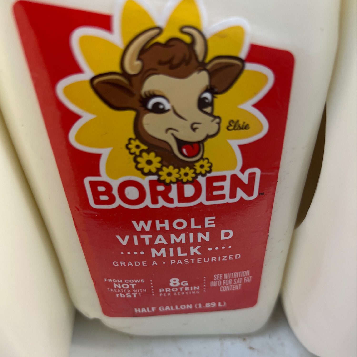 Bordons Whole Milk Half Gallon Bordons Whole Milk Half Gallon