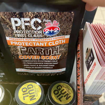 PFC Gun Oil Rag Earth Scent