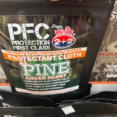 PFC Gun Oil Rag Pine Scent