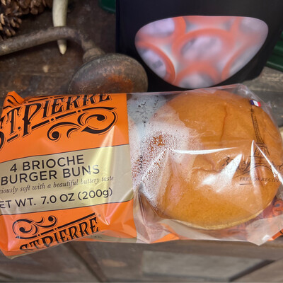 St Pierre Burger Buns 4 pack 