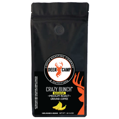 DEER CAMP® Crazy Bunch Banana Flavor Medium Roast