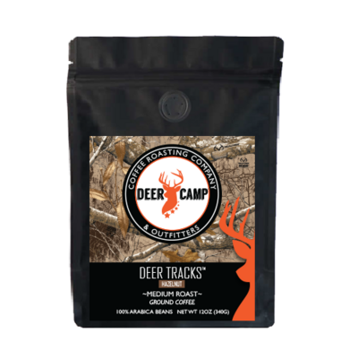 Deer Camp® Deer Tracks™ Medium Roast Hazelnut Flavor Featuring REALTREE