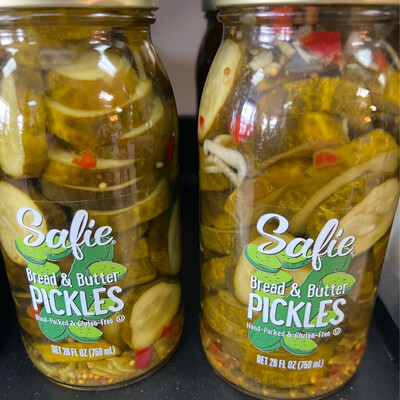 Safie Bread and Butter Pickles Slices  26 oz. 