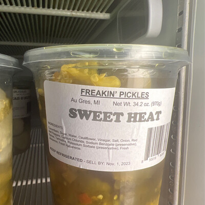 Freakin Pickles Sweet Heat Mix