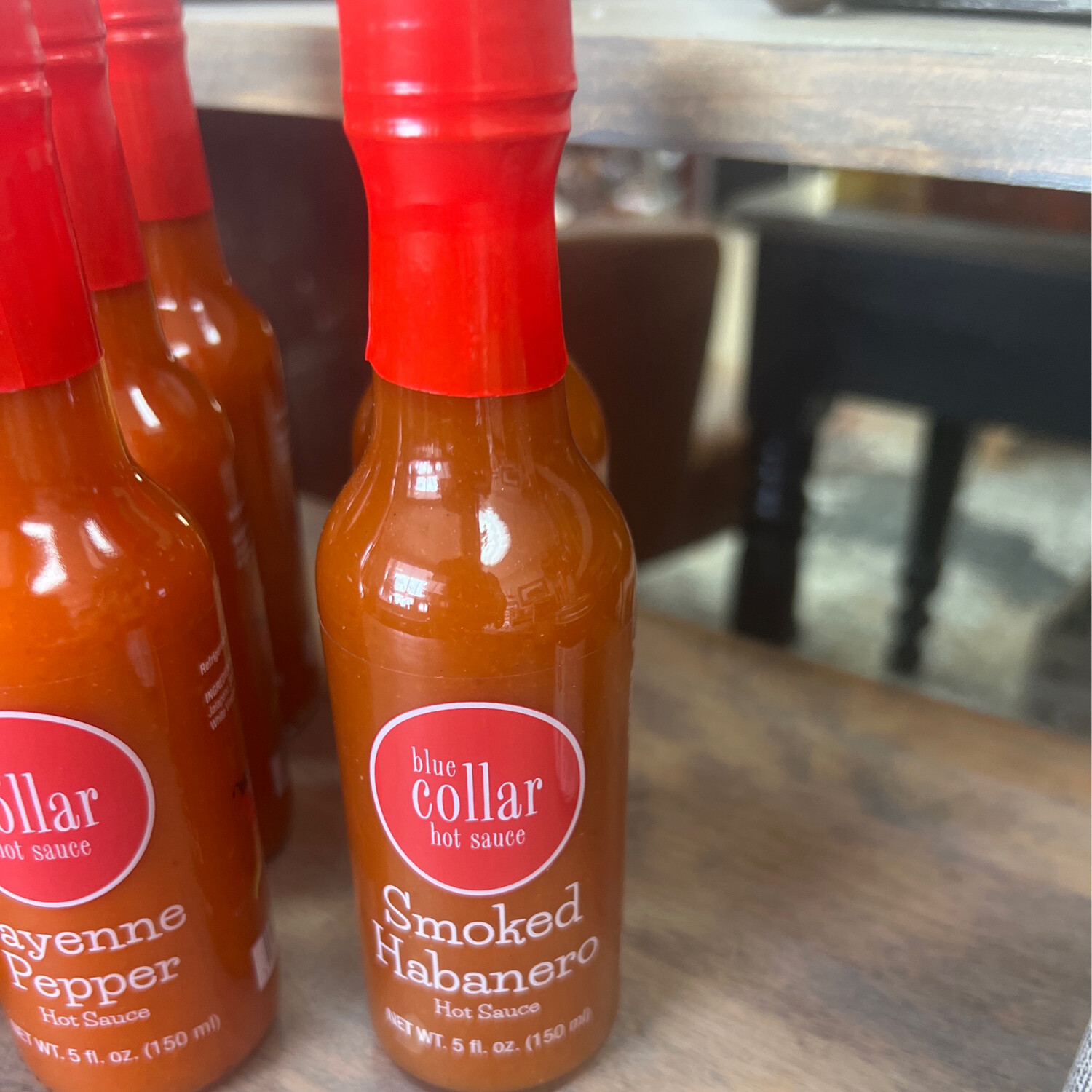 Blue Collar Hot Sauce -Smoke Habanero