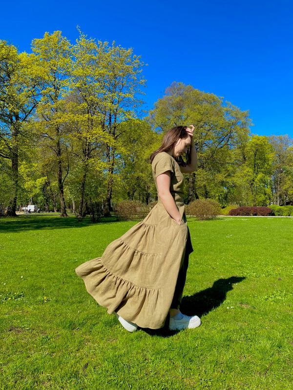 Linen dress