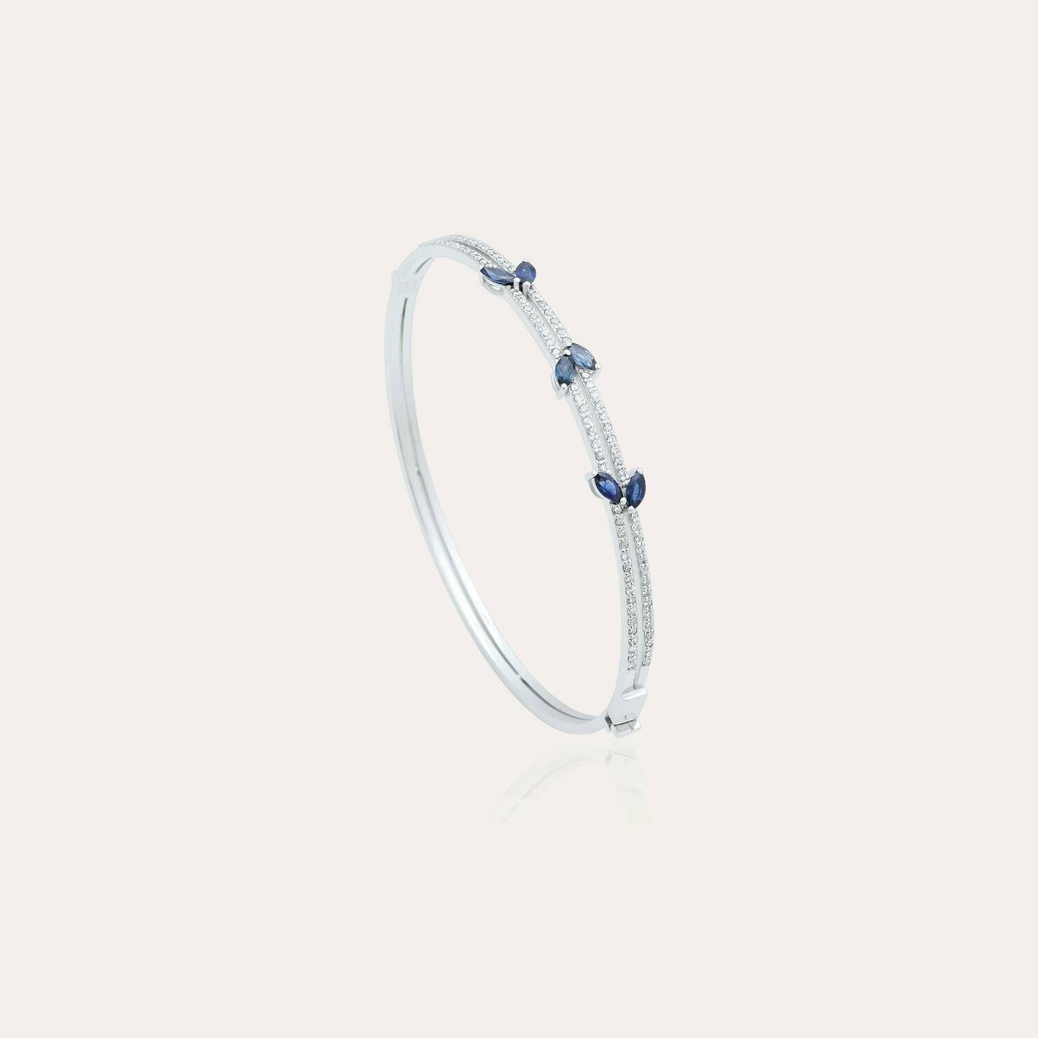 Eternal Diamond Bracelet with Sapphire