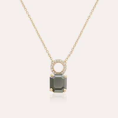Eternal Diamond Necklace With Black Diamond Eternal Diamond Necklace With Black Diamond