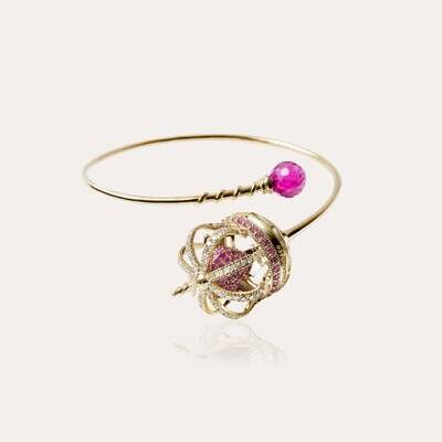 Crown 3D Diamond Bracelet with Sapphire Crown 3D Diamond Bracelet with Sapphire
