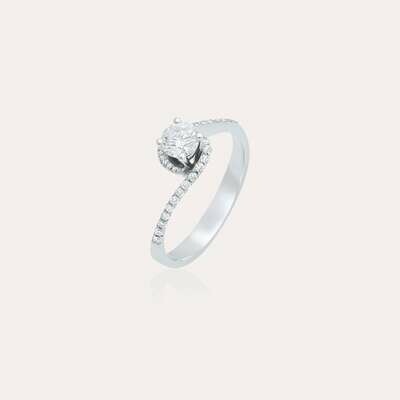 Solitaire Diamond Engagement Ring Solitaire Diamond Engagement Ring