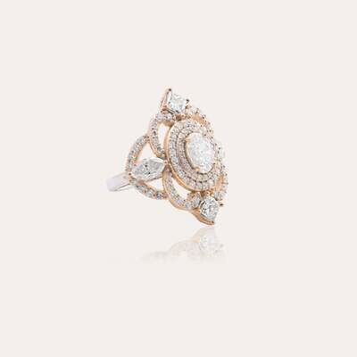 Eternal Diamond Ring with Fancy Diamond Eternal Diamond Ring with Fancy Diamond