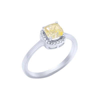 Eternal Diamond Ring with Fancy Diamond Eternal Diamond Ring with Fancy Diamond