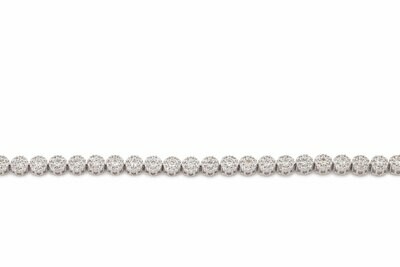Eternal Diamond Tennis Bracelet, flower Eternal Diamond Tennis Bracelet, flower