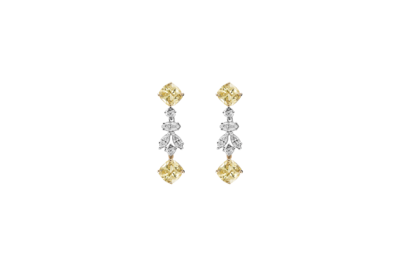 Eternal Diamond Earrings with Fancy Diamond Eternal Diamond Earrings with Fancy Diamond