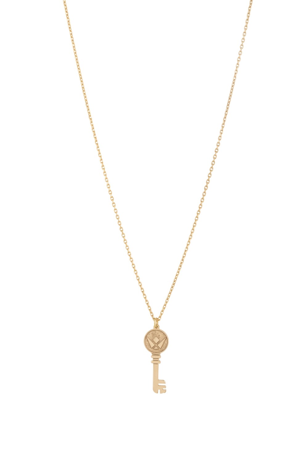 Lock Gold Key Necklace