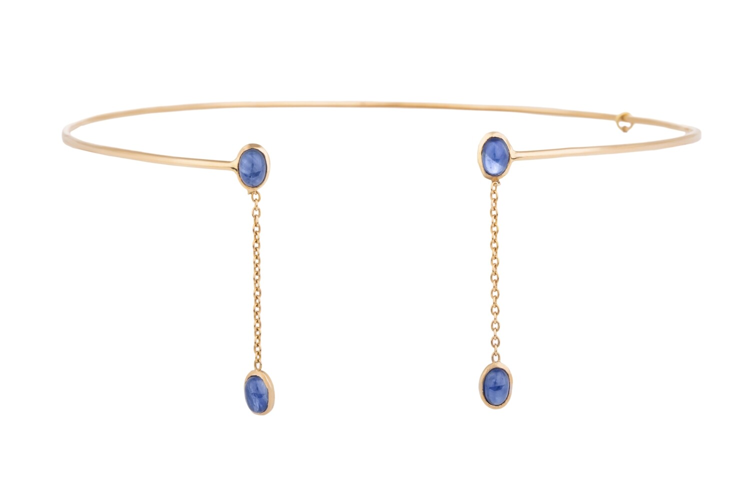 Eternal Gold Necklace with Sapphire