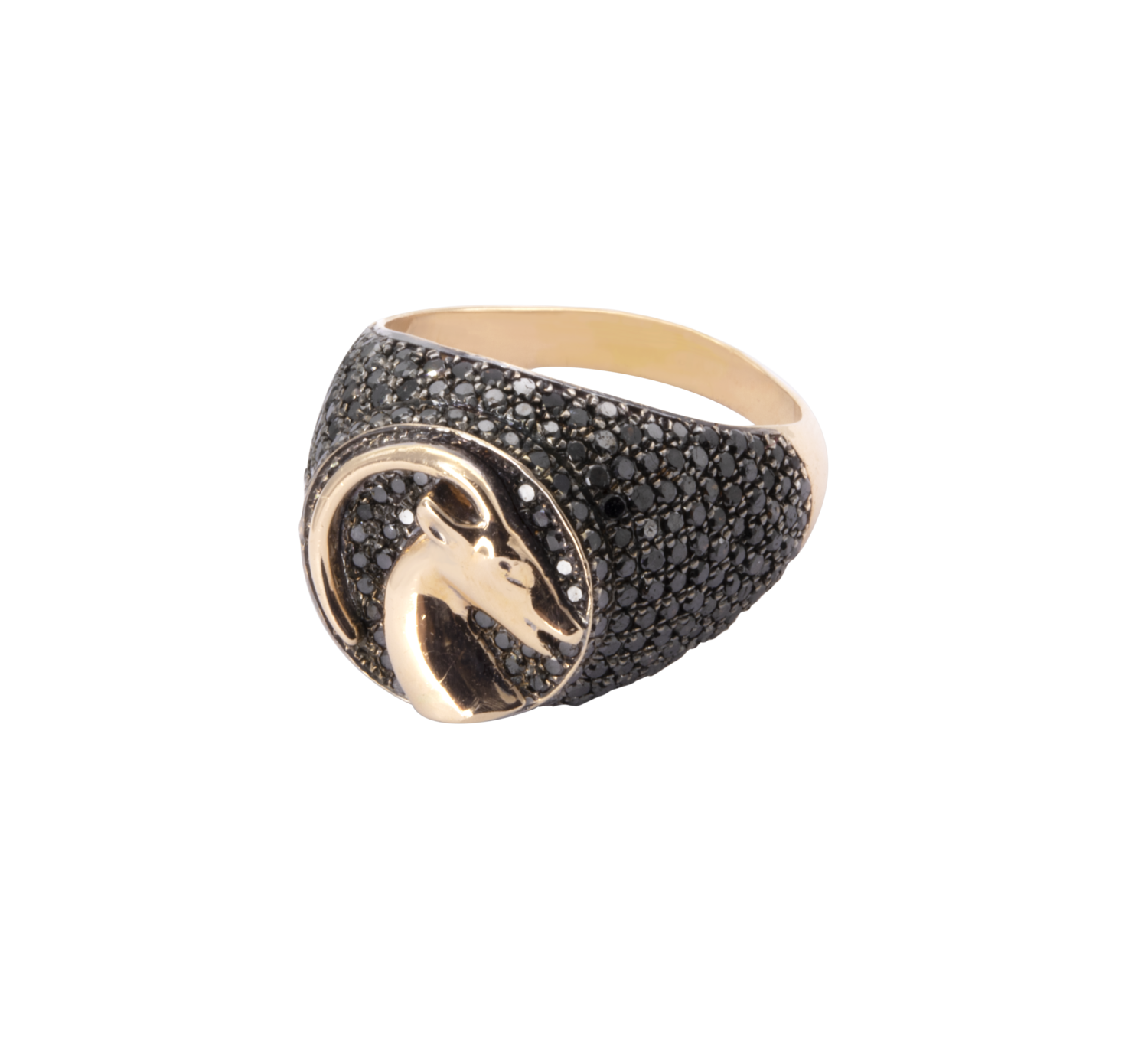 Zodiac Fancy Diamond Ring, Capricorn