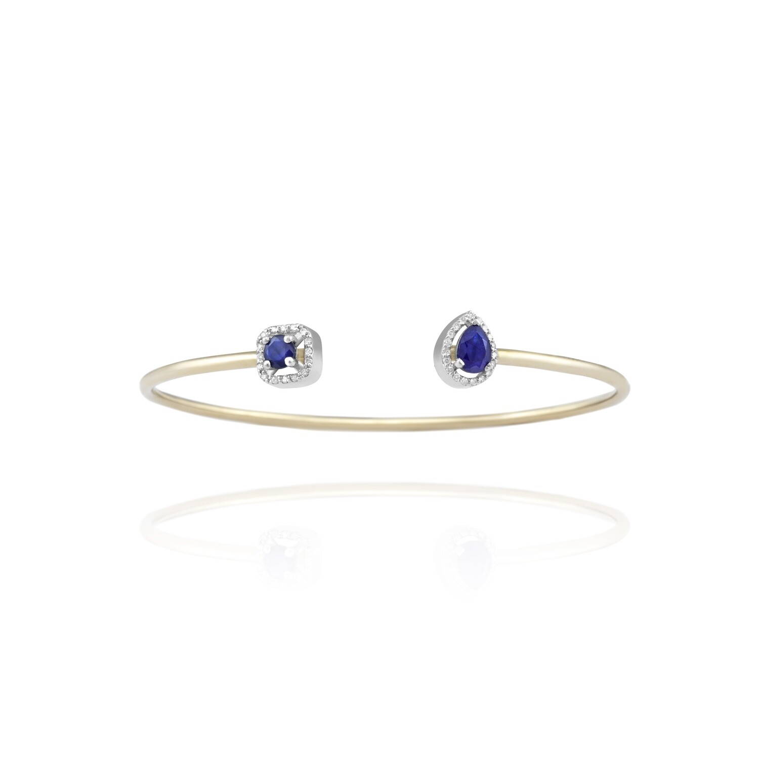 Eternal Diamond Bracelet with Sapphire