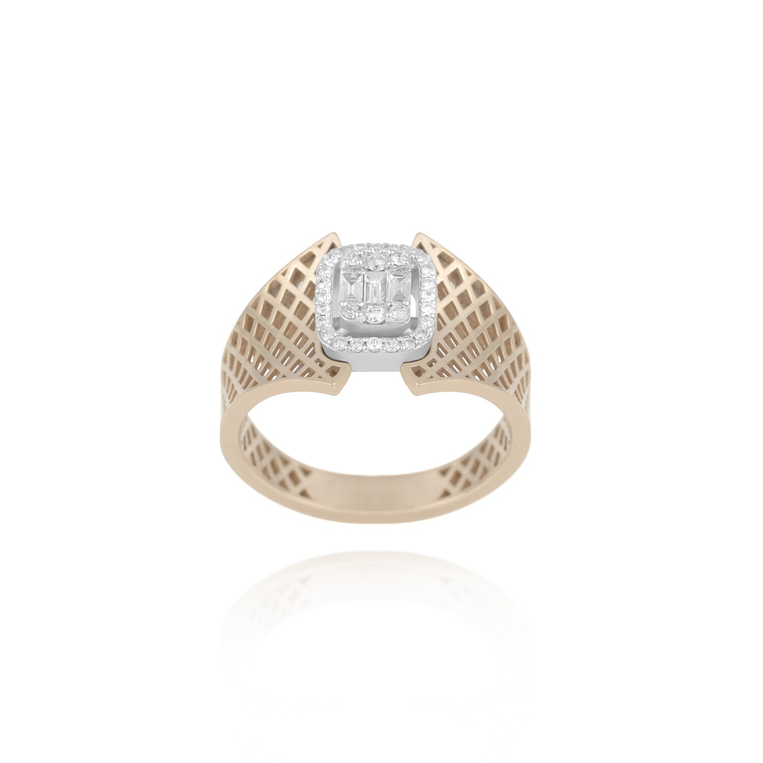Eternal Diamond Ring with Baguette