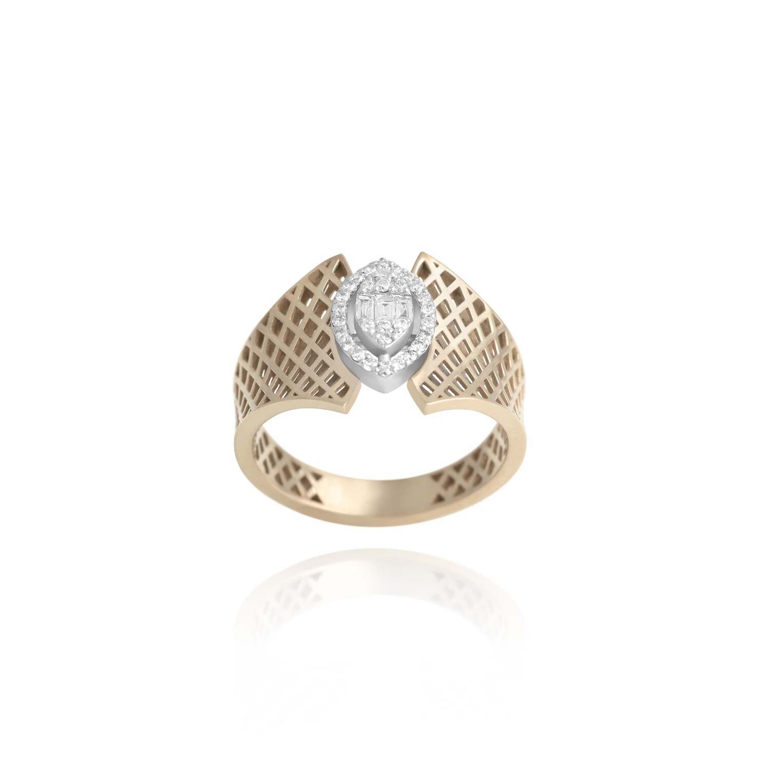 Eternal Diamond Ring with Baguette