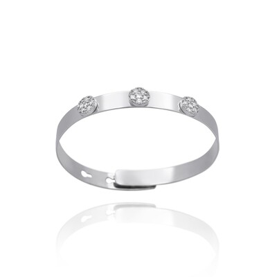 Eternal White Diamond Bracelet