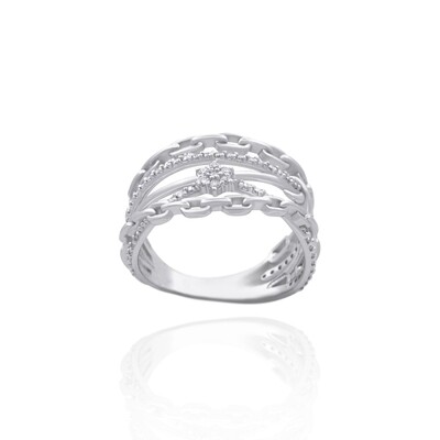 Eternal White Diamond Ring