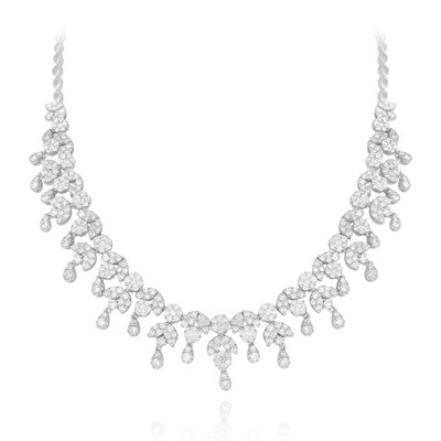 Eternal White Diamond Necklace