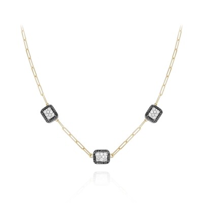 Eternal Diamond Necklace with Fancy Diamond