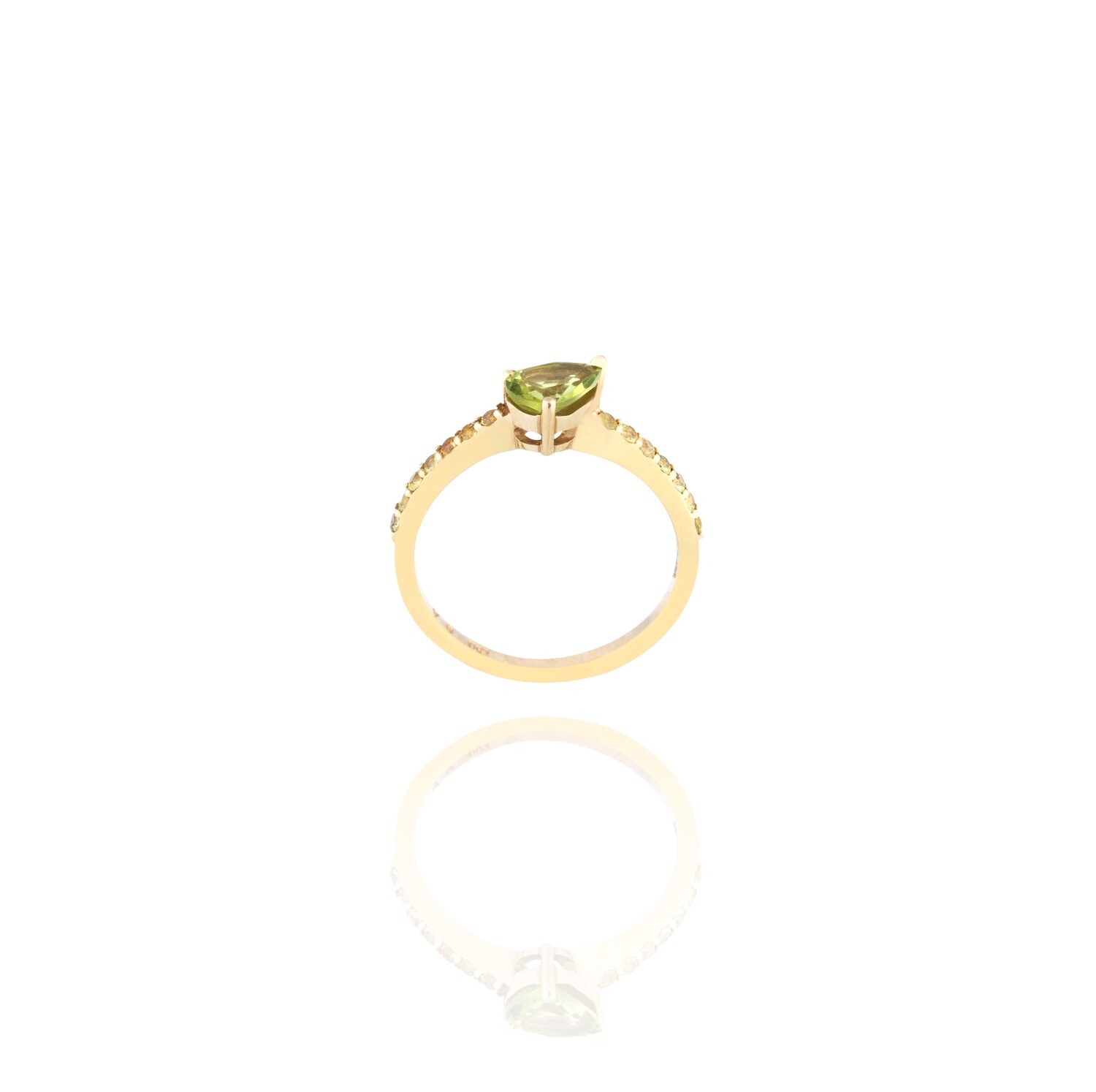 Eternal Gold Ring with Precious Colors
