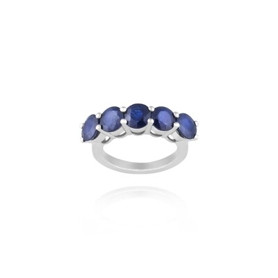 Eternal Gold Ring with Sapphire