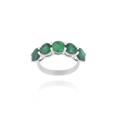 Eternal Gold Ring with Emerald