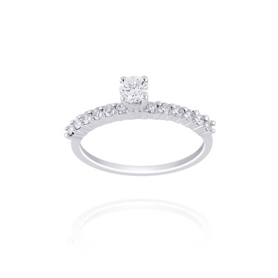 Solitaire Diamond Engagement Ring Solitaire Diamond Engagement Ring